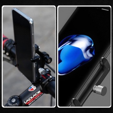 ДЕРЖАТЕЛЬ ДЛЯ ВЕЛОСИПЕДНОГО ТЕЛЕФОНА НА РУЛЕ ВЕЛОСИПЕДА, ПРОЧНЫЙ АЛЮМИНИЙ