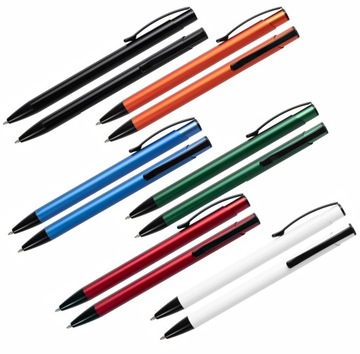 Металлические рекламные ручки NEW IDOL с гравировкой, 50 шт. печать логотипа