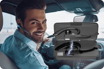 БЕСПРОВОДНЫЕ НАУШНИКИ с МИКРОФОНОМ для звонков на стационарный телефон