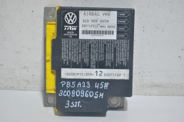 MODUŁ SENSOR AIRBAG VW PASSAT B5 3C0909605M
