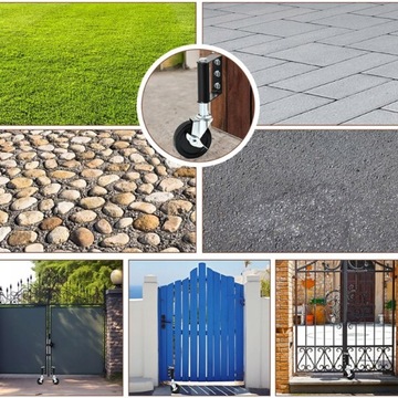 Профессиональное колесо для садовых ворот весна 4 