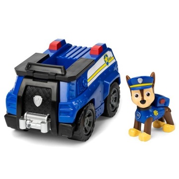 Psi Patrol POJAZD i FIGURKA CHASE Wóz policyjny