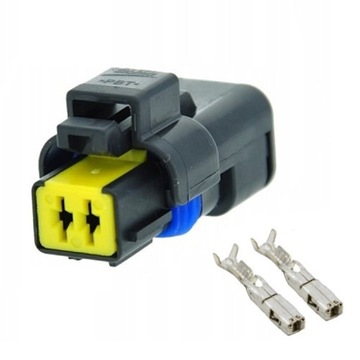 Wtyk złącze SICMA SIGMA PEUGEOT CITROEN FIAT 2 PIN