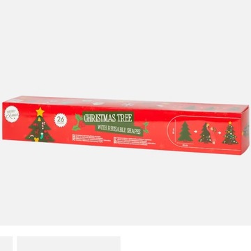 Рождественская елка из фетра своими руками 26 шт. 80 см Новогодняя