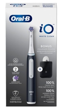Магнитная зубная щетка ORAL-B iO White Clean