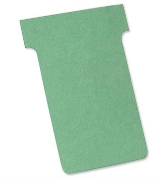 100x T-Card zielone karty do planowania rozmiar 2