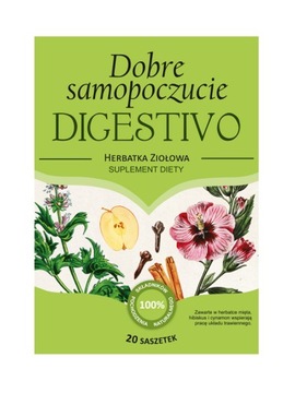 HERBATA ZIOŁOWA DIGESTIVO DOBRE SAMOPOCZUCIE SASZE