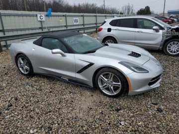 Chevrolet Corvette C7 2017 Chevrolet Corvette 2017, 6.2L, STINGRAY 3LT, porysowany lakier, zdjęcie 4