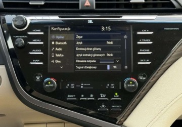 Toyota Camry IX Sedan 2.5 Hybrid Dynamic Force 218KM 2020 Toyota Camry salon Polska, Head-Up, FV-VAT 23, 1 rej 21r. 2.5 Hybryda, zdjęcie 6