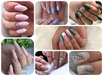ГВОЗДИ СТЕКЛЯННЫЕ ЦИРКОНИЙНЫЕ CRYSTAL SS5 1440 шт.