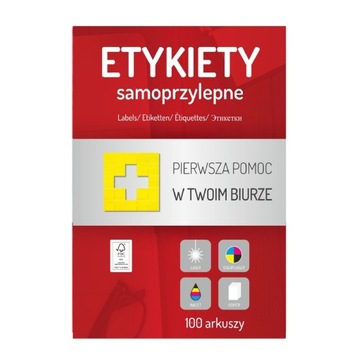 Etykiety samoprzylepne (1) A4 etykieta jedynka 210x297 mm EYA-1A-A01ML