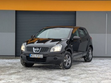 Nissan Qashqai I Crossover 1.6 115KM 2009 Nissan Qashqai Klima Alu Tempomat Serwis Gwarancja 1.6 Benzyna 114KM