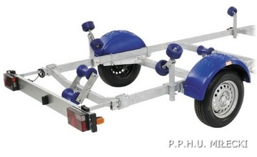 Нижний килевой ролик, челночная тележка, ролики для лодочного прицепа Брендеруп