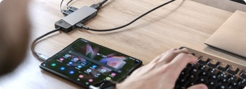 Адаптер HUB USB-C GC Connect 7-в-1 для MacBook M1 M2 USB 3.1 HDMI
