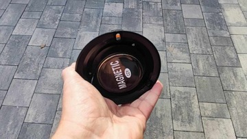 Kogut lampa ostrzegawcza stroboskop 12-24v lampa robocza pomarańczowa SLIM
