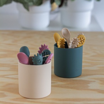 PETITE&MARS СИЛИКОНОВАЯ КРУЖКА БЕЗ BPA ПЕСОК ПУСТЫНИ 200 мл 6мес+