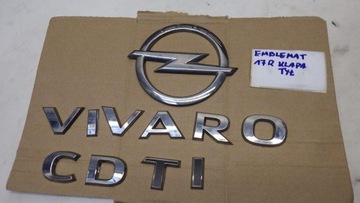 LOGO ZNAK ZNAKY NÁPIS OPEL VIVARO B