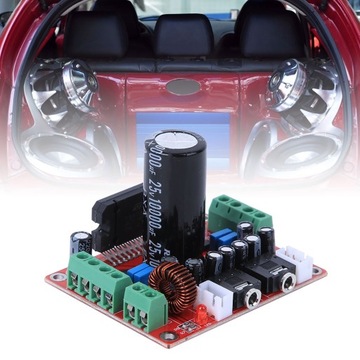 Płyta wzmacniacza samochodowego Układ TDA7850 z redukcją szumów BA3121