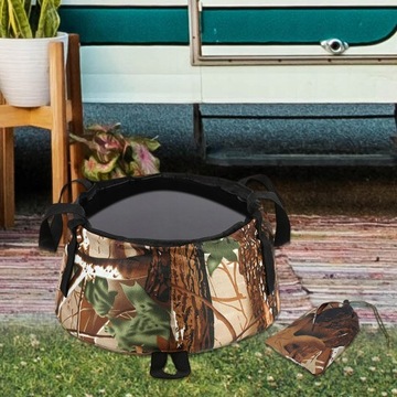 Складной умывальник для походов и кемпинга с ведром