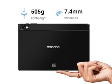 Планшет DOOGEE T10 PLUS 11 дюймов, 20 ГБ/256 ГБ, 8250 мАч, Android 13 SIM, 5G, WIFI, GPS