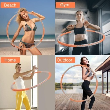 Массажер для обруча * Пена * Fit * Для похудения 88 см