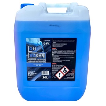 PŁYN DO CHŁODNIC GLICAR G11 -35°C NIEBIESKI 20L