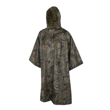 Poncho Przeciwdeszczowe U.S. HELIKON PL Woodland WZ93 Kamuflaż