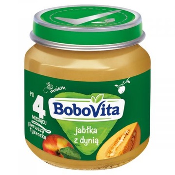 Deserek BoboVita jabłka z dynią 4m+ 125g