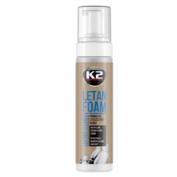 K2 LETAN FOAM PIANKA DO CZYSZCZENIA SKÓRY 200ml