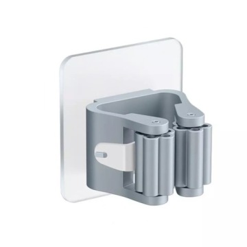 САМОКЛЕЯЩИЙСЯ ДЕРЖАТЕЛЬ ЩЕТКИ ДЛЯ ШВАБРЫ БЕЗ СВЕРЛЕНИЯ НАСТЕННЫЙ КРОНШТЕЙН