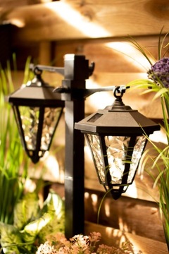 СОЛНЕЧНЫЙ ФОНАРЬ Светодиодный садовый светильник ВЫСОТА 137 СМ