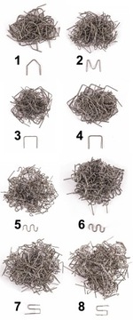 Скобы ДЛЯ СВАРКИ ПЛАСТИКА Набор степлеров 8 видов 800шт + футляр