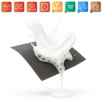 Пятна -резистентная обивка волна 11 мягкий устойчивый