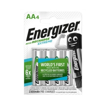NiMH аккумулятор Energizer AA R6, 2300 мАч (4 шт. в блистере)