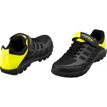 Туфли Force GO2 черно-желтые флуоресцентные 44