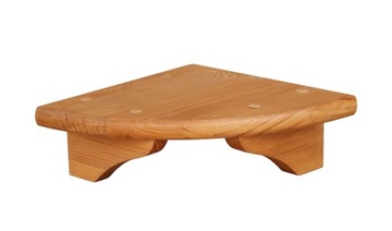 ПОДВЕСНАЯ ДЕРЕВЯННАЯ УГЛОВАЯ ПОЛКА, ОЛЬХА СРЕДНЯЯ