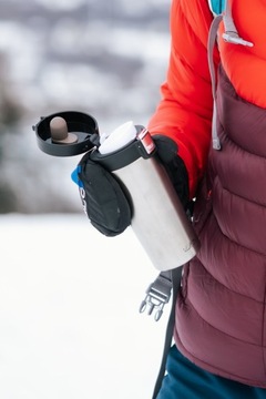 VIALLI KUBEK TERMICZNY PRÓŻNIOWY KAWY HERBATY FUORI STALOWY SREBRNY 400 ml