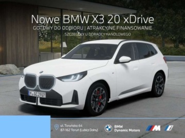 BMW X3 G45 2025 BMW X3 20 xDrive 208 KM mHEV - Gotowy do Odbioru - Pakiet M Pro 2.0 208KM