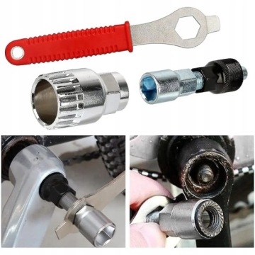 Набор инструментов для ремонта и обслуживания цепи велосипеда, ключи XXL