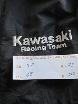 KAWASAKI team racing NINJA 300 KURTKA z polarem MONSTER MOTO GP roz. L