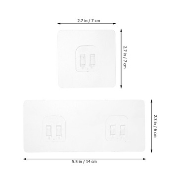 Наклейки на полки Крючки для подвешивания 20