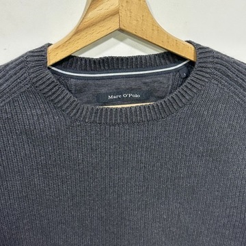 MARC O’POLO Sweter Wełna Grafit L / M