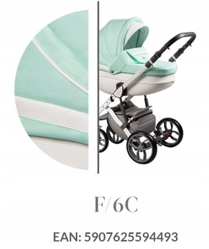 Wózek wielofunkcyjny Baby Merc Faster 4w1 kolor 6C