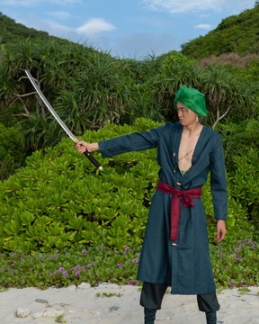 Miecz Katana Roronoa Zoro Yubashiri One Piece Drewniany JT10510