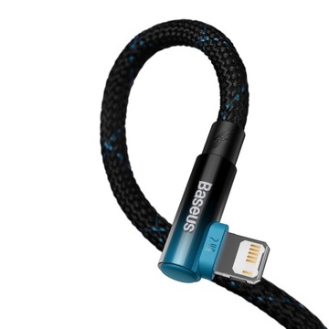 Baseus MVP 2 Угловой кабель с боковым разъемом USB/Lightning 1