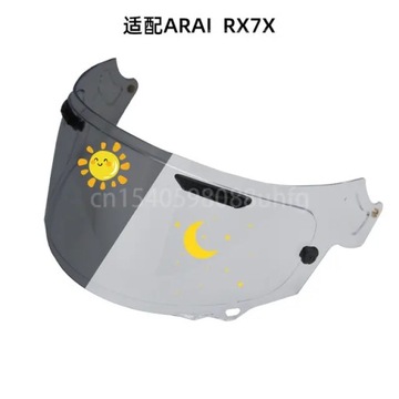 Fotochromowy wizjer kasku dla RX-7X RX7X CORSAIR-X RX-7V RX7V NEO XD VAS-V