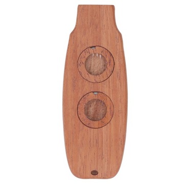Kazoos Flute Compact Przenośne mahoniowe Profesjonalne kazoo dla HP