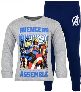 piżama AVENGERS HULK dziecięca długi rękaw 104
