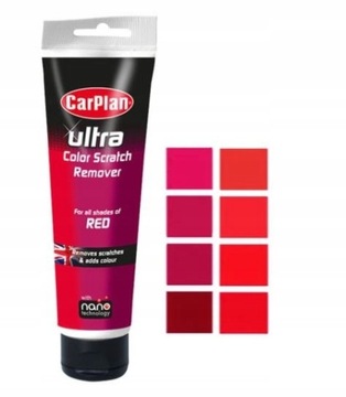 CARPLAN WOSKUJĄCA PASTA LEKKOŚCIERNA CZERWONA 150G