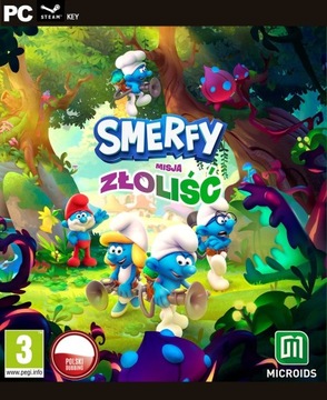 SMERFY MISJA ZŁOLIŚĆ PC STEAM KOD KLUCZ PL